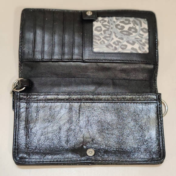 Coach Black Poppy Edition Wallet - Picture 9 of 13